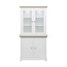 Willow Small Dresser with Full Glazed Doors &amp; Shelves