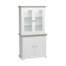 Willow Small Dresser with Full Glazed Doors &amp; Shelves