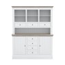 Atlantic Medium Dresser with Open Shelves &amp; Drawers