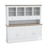 Atlantic Large Dresser with Open Shelves &amp; Drawers
