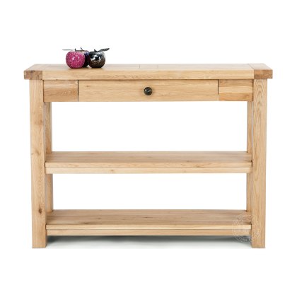 Reims Oak Console Table