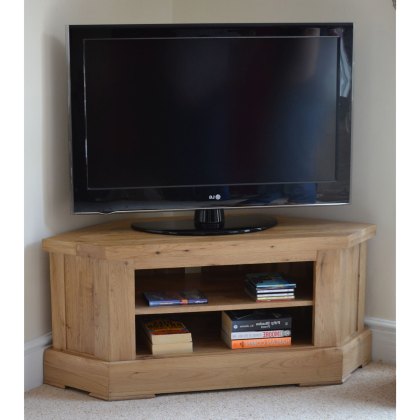 Reims Oak Corner TV Unit Reims Oak Corner TV Unit