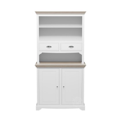 Willow Small Dresser with Open Shelves & 2 Drawers Willow Small Dresser with Open Shelves & 2 Drawers