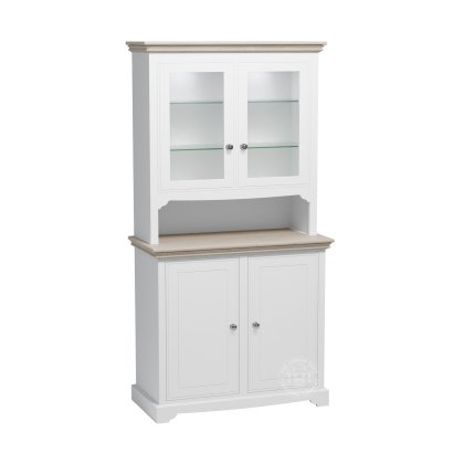 Willow Small Dresser with Glazed Door & Shelves