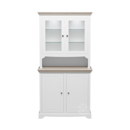 Willow Small Dresser with Glazed Door & Shelves Willow Small Dresser with Glazed Door & Shelves