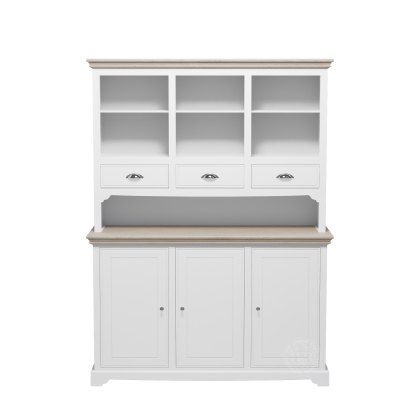 Willow Medium Dresser with Open Shelves & 3 Drawers Willow Medium Dresser with Open Shelves & 3 Drawers