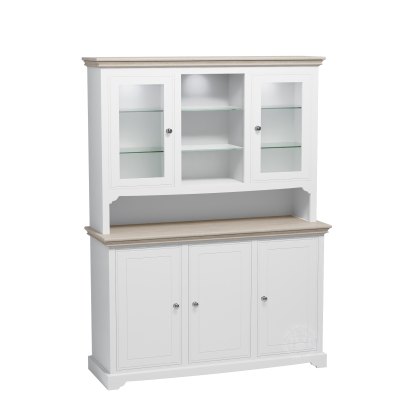 Willow Medium Dresser with Glazed Door & Shelves