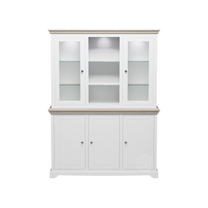 Willow Medium Dresser with Full Glazed Door & Shelves Willow Medium Dresser with Full Glazed Door & Shelves