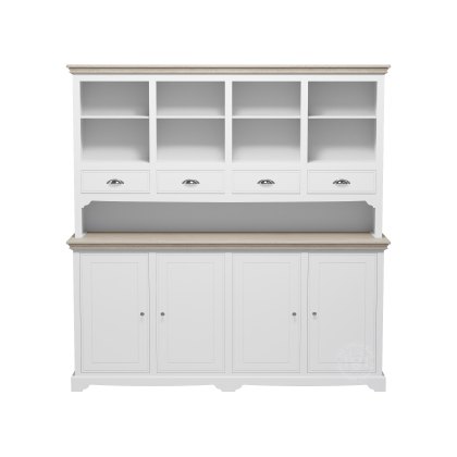 Willow Large Dresser with Open Shelves & Drawers Willow Large Dresser with Open Shelves & Drawers