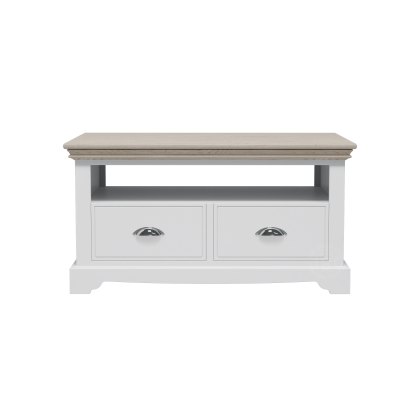 Willow Medium Storage Coffee Table with Open Shelf & 4 Drawers Willow Medium Storage Coffee Table with Open Shelf & 4 Drawers