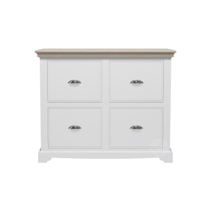 Willow 4 Drawer 2+2 Filing Chest