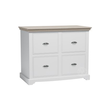 Willow 4 Drawer 2+2 Filing Chest
