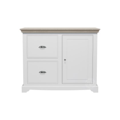 Willow 2 Drawer 1 Door Filing Cabinet