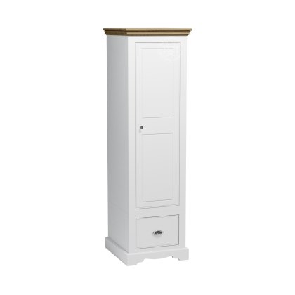 Willow 1 Door Narrow Wardrobe with 1 Drawer