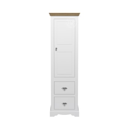 Willow 1 Door Narrow Wardrobe with 2 Drawers