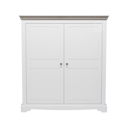 Willow 2 Door Wide Full Hanging Wardrobe