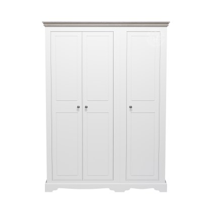 Willow 3 Door Small Wardrobe (Optional Drawers)