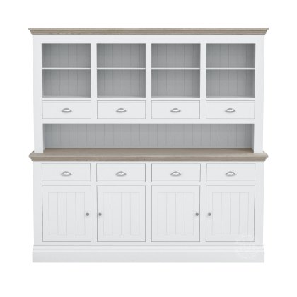 Atlantic Large Dresser with Open Shelves & Drawers Atlantic Large Dresser with Open Shelves & Drawers