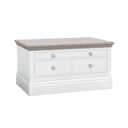 Atlantic 6 Drawer Medium Coffee Table Chest