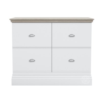 Atlantic 4 Drawer Wide Filing Cabinet
