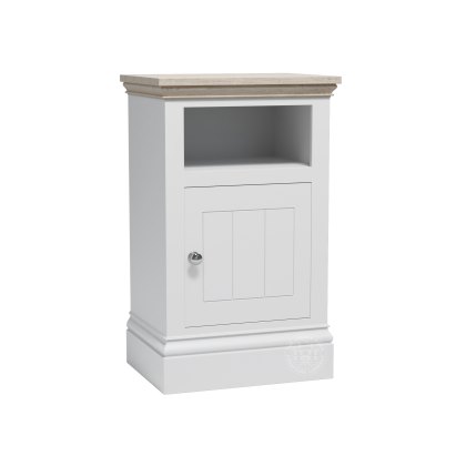 Atlantic 1 Door Open Shelf Bedside