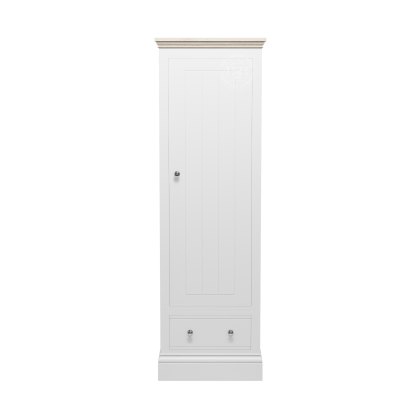 Atlantic 1 Door Narrow Wardrobe With Drawer