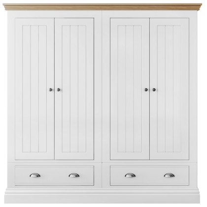 Atlantic 4 Door Narrow Wardrobe