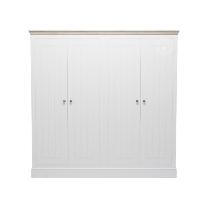 Atlantic 4 Door Narrow Wardrobe