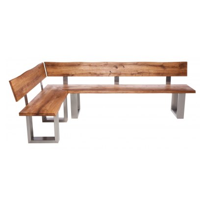 Thor Oak Corner Bench