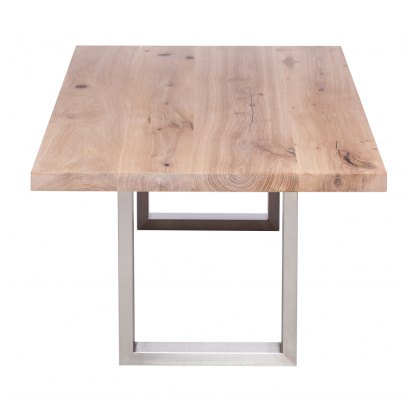 Thor Oak Coffee Table With Metal Leg Thor Oak Coffee Table With Metal Leg