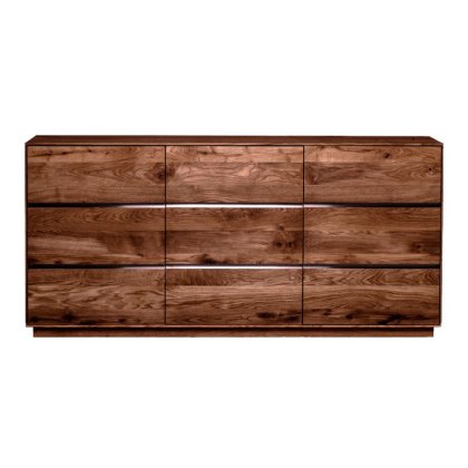 Thor 3 Door Walnut Sideboard Thor 3 Door Walnut Sideboard