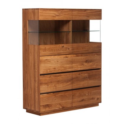 Thor Oak Display Unit Double