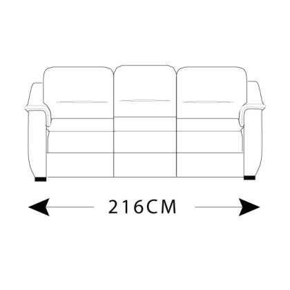 Avola Electric Reclining Large Sofa 1 Recliner