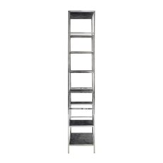 Blackbone Silver 7 Shelves Wall Cabinet