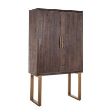 Cromford Mill Brushed Gold 2 Door Wall Cabinet Cromford Mill Brushed Gold 2 Door Wall Cabinet