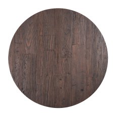 Cromford Mill Brushed Gold Set of 2 Round Coffee Tables