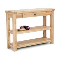 Reims Oak Console Table