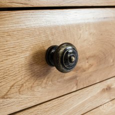 Reims 1 Drawer 1 Door Oak Cupboard