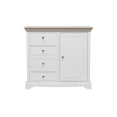 Willow 1 Door 4 Drawer Small Sideboard Willow 1 Door 4 Drawer Small Sideboard