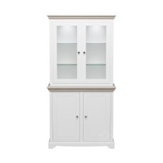 Willow Small Dresser with Full Glazed Door & Shelves Willow Small Dresser with Full Glazed Door & Shelves