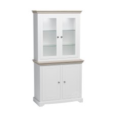 Willow Small Dresser with Full Glazed Door & Shelves