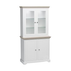 Willow Small Dresser with Full Glazed Door & Shelves