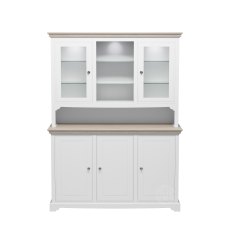 Willow Medium Dresser with Glazed Door & Shelves Willow Medium Dresser with Glazed Door & Shelves