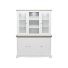 Willow Medium Dresser with Full Glazed Door & Shelves Willow Medium Dresser with Full Glazed Door & Shelves