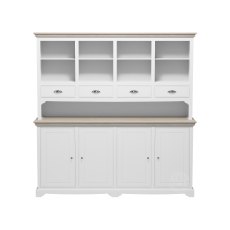 Willow Large Dresser with Open Shelves & Drawers Willow Large Dresser with Open Shelves & Drawers
