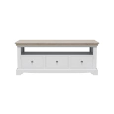 Willow Large Storage Coffee Table with Open Shelf & 6 Drawers Willow Large Storage Coffee Table with Open Shelf & 6 Drawers