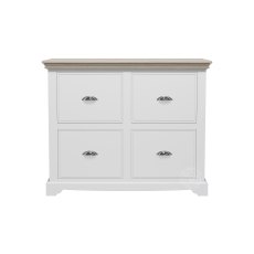 Willow 4 Drawer 2+2 Filing Chest Willow 4 Drawer 2+2 Filing Chest