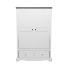 Willow 2 Door Large Wardrobe with 2 Drawers Willow 2 Door Large Wardrobe with 2 Drawers
