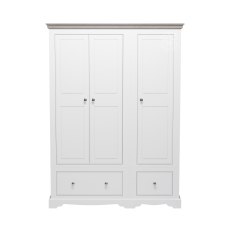 Willow 3 Door Small Wardrobe (Optional Drawers)