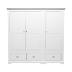 Willow 3 Door Large Wardrobe (Optional Drawers)